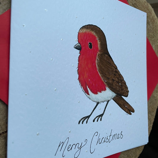 Card~ Robin Christmas