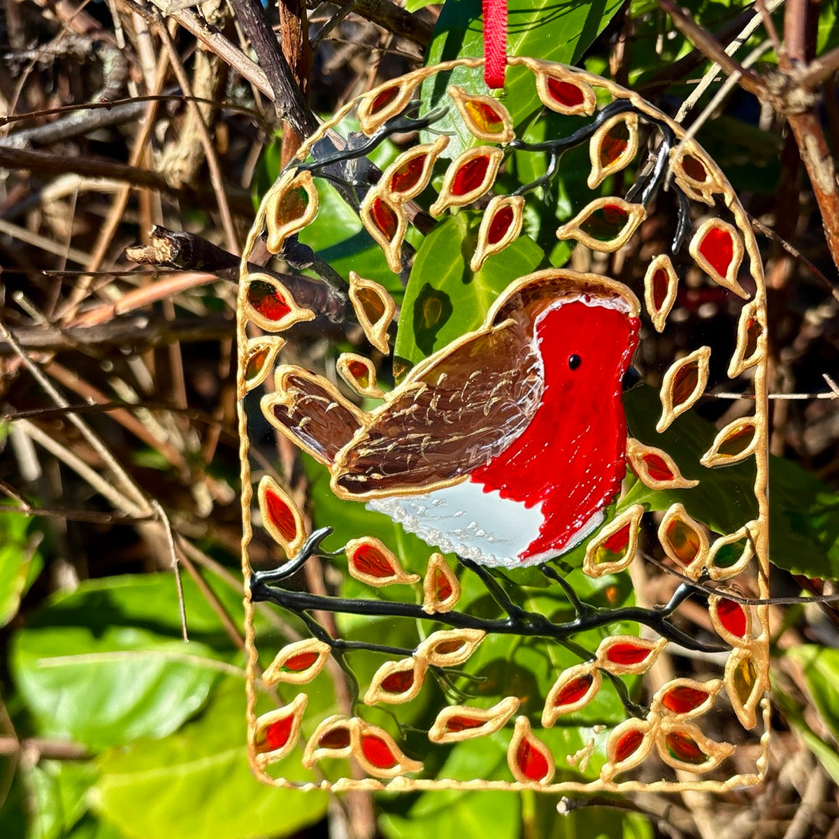 Robin~ Window suncatcher