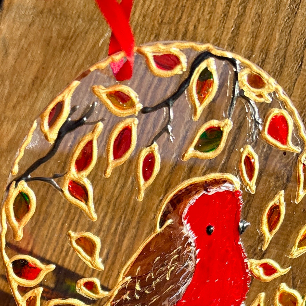 Robin~ Window suncatcher