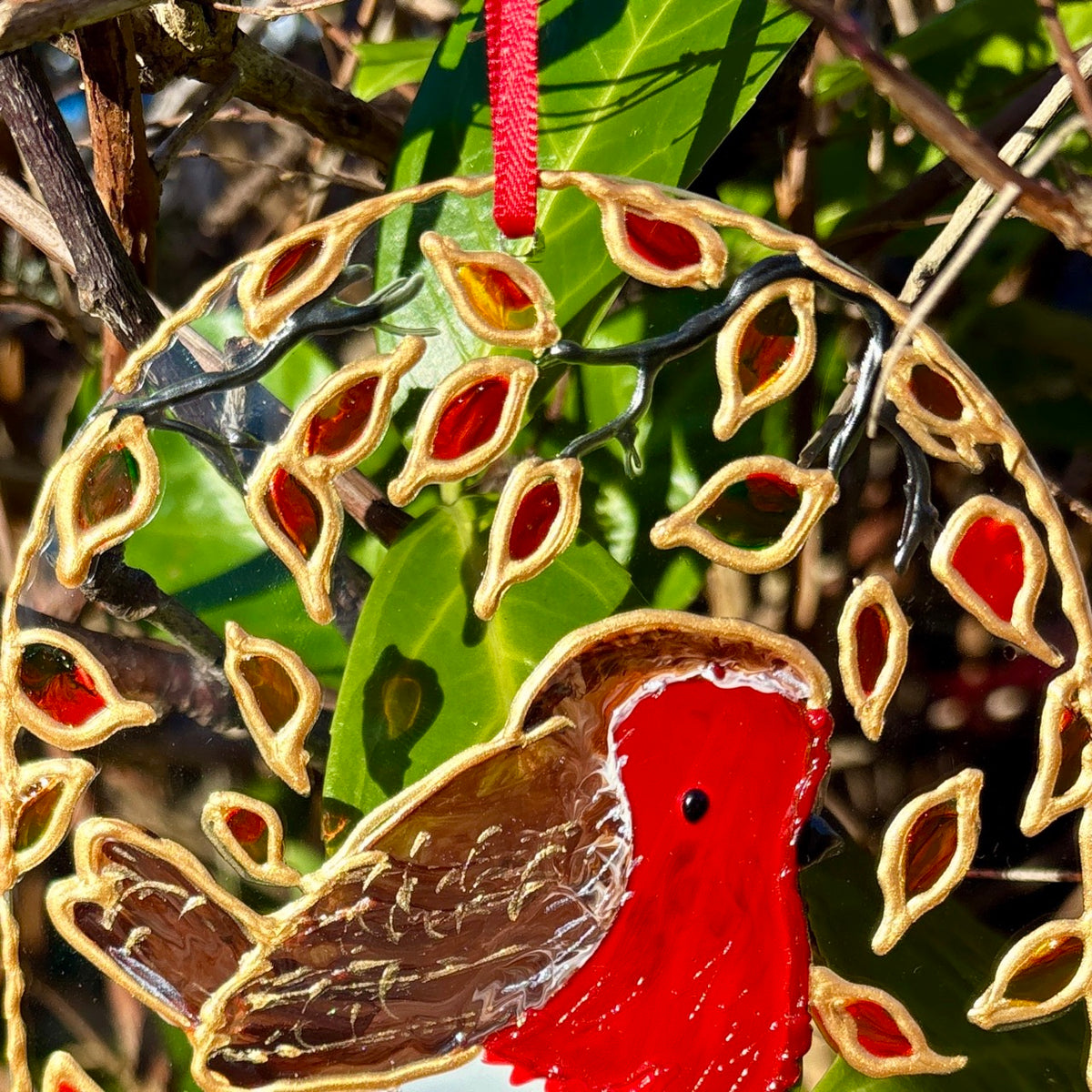 Robin~ Window suncatcher