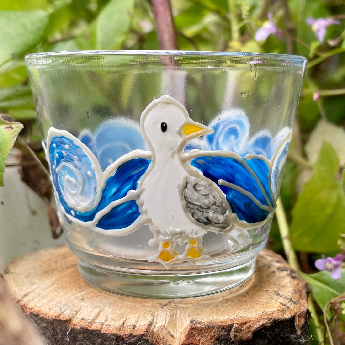 Seagull~ Tealight candleholder