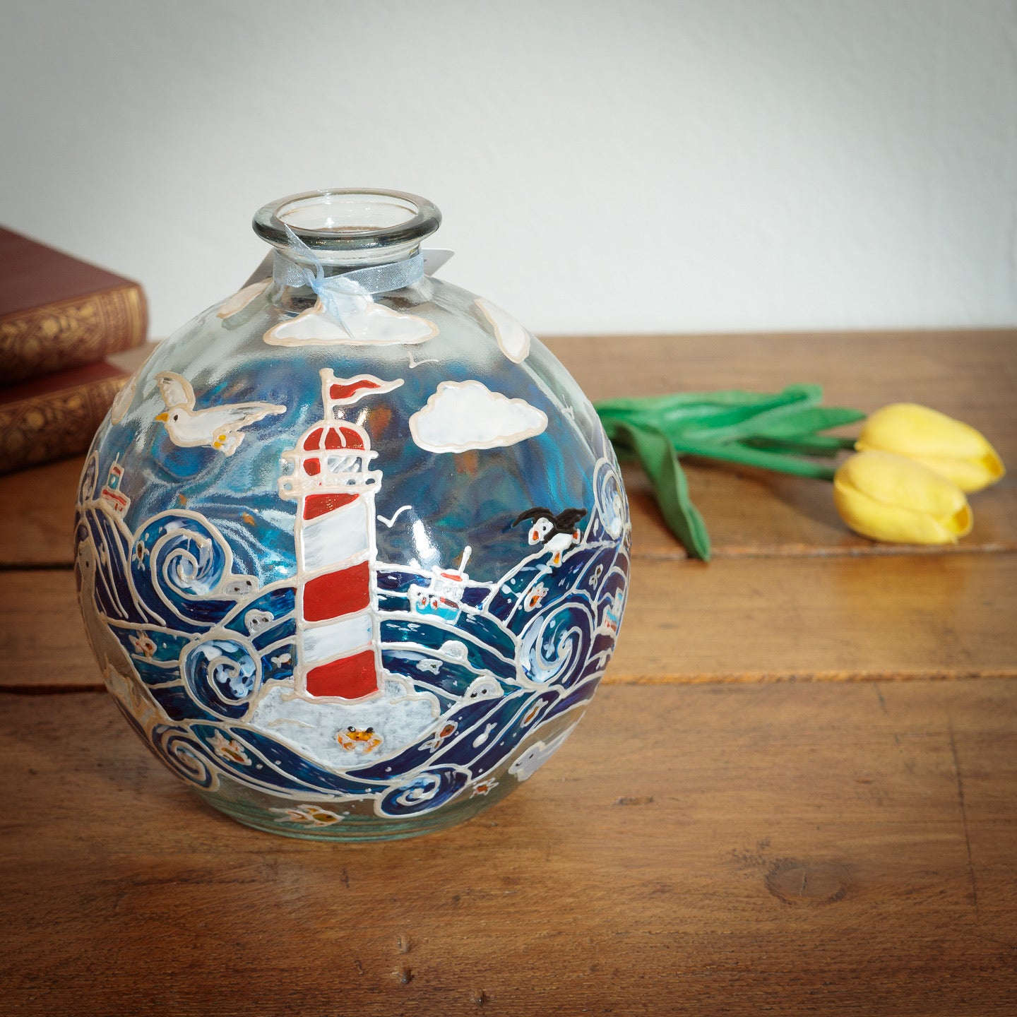 Seaside~ Bottle vase