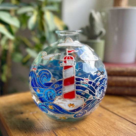 Seaside~ Bottle vase