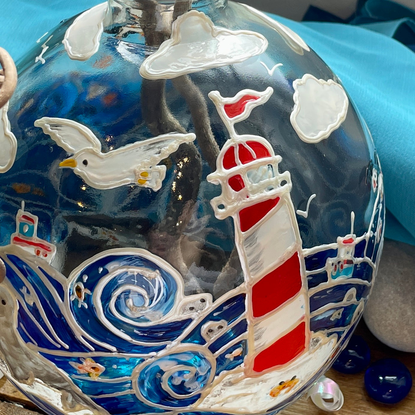 Seaside~ Bottle vase