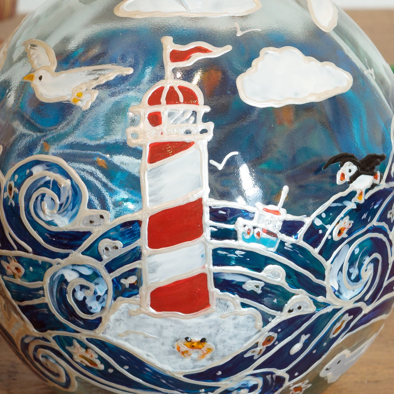 Seaside~ Bottle vase