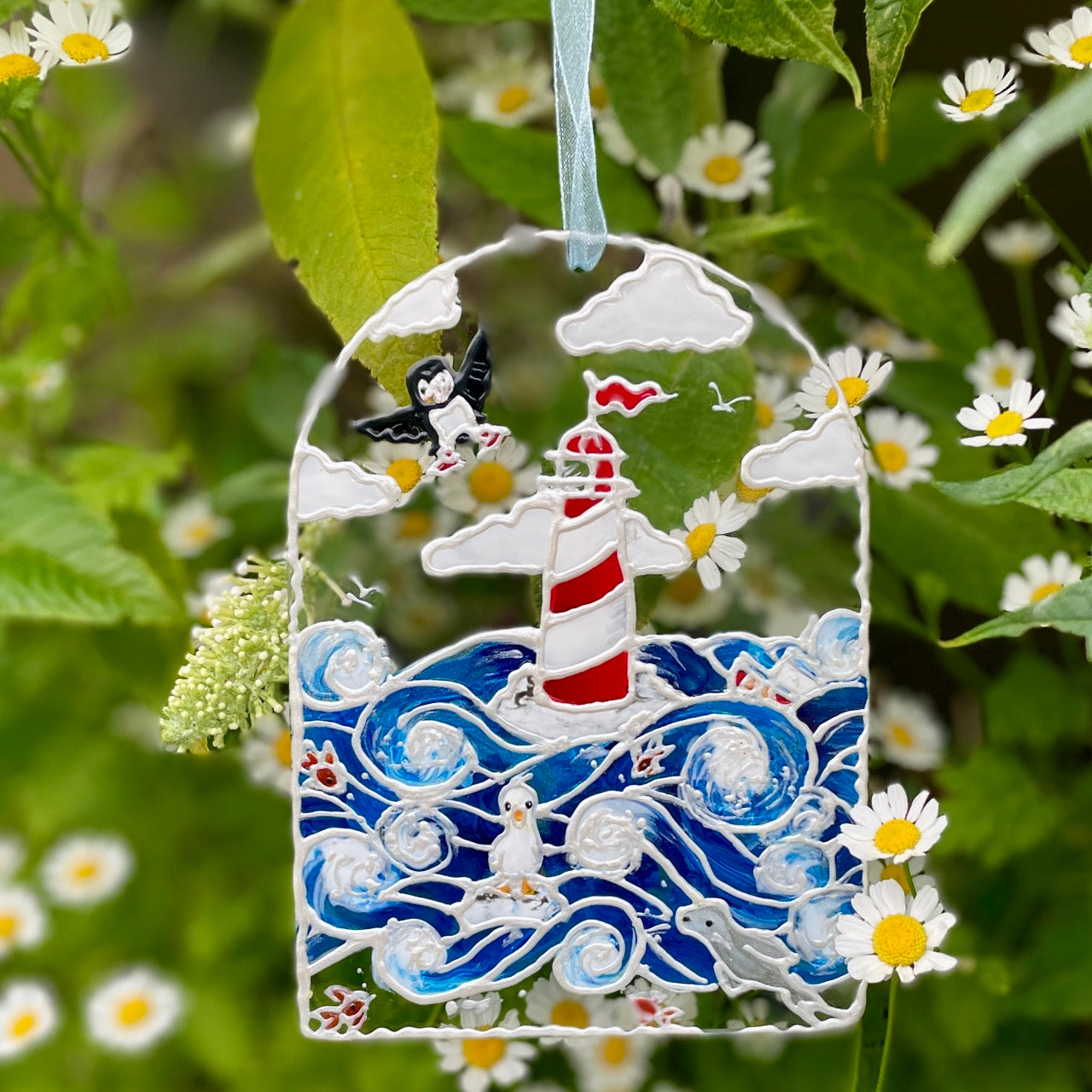 Seaside~ Window suncatcher