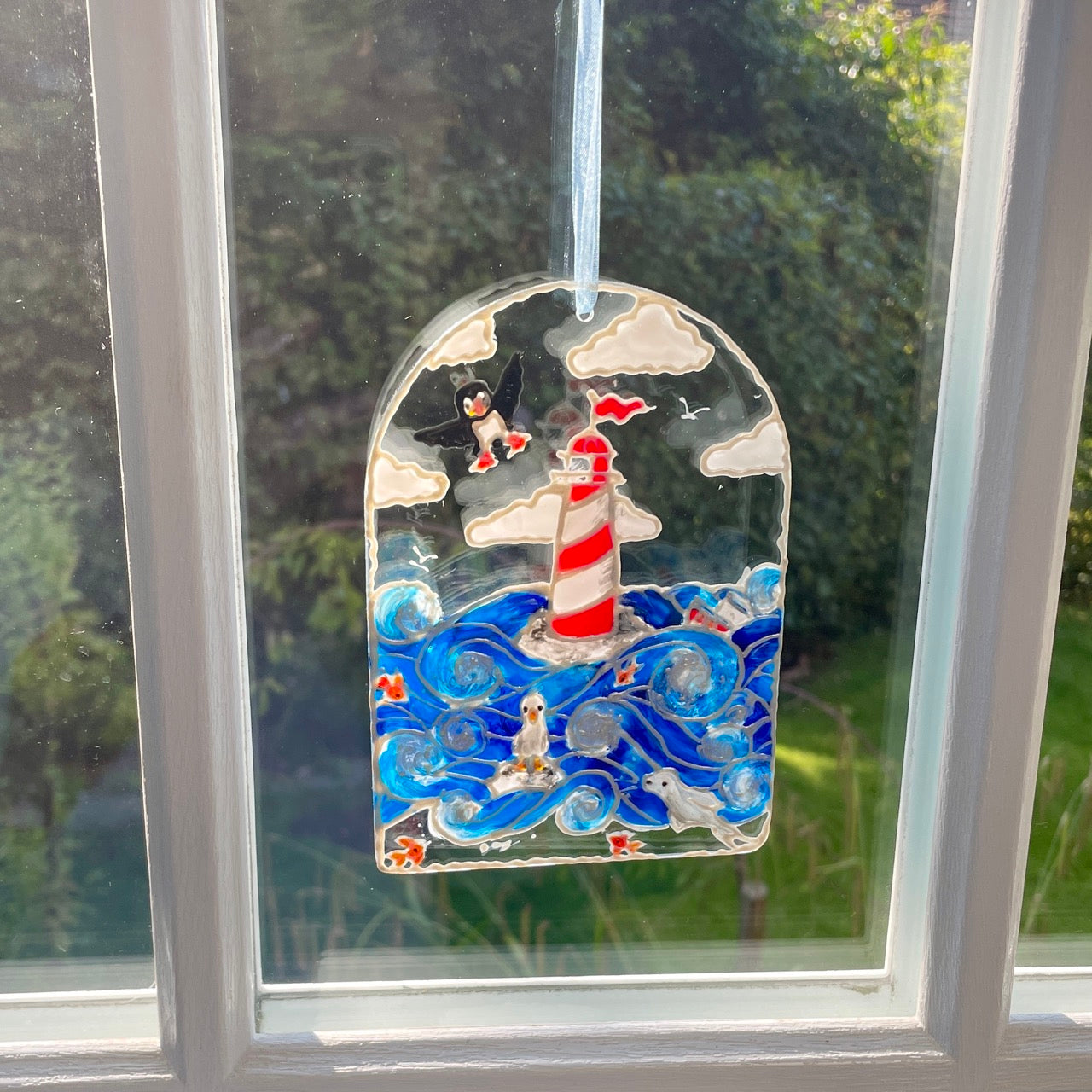 Seaside~ Window suncatcher