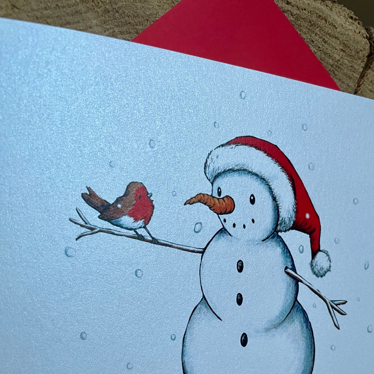 Card~Snow Santa