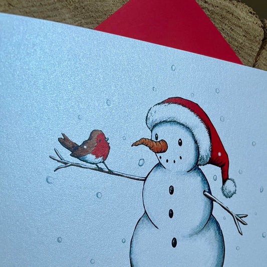 Card~Snow Santa