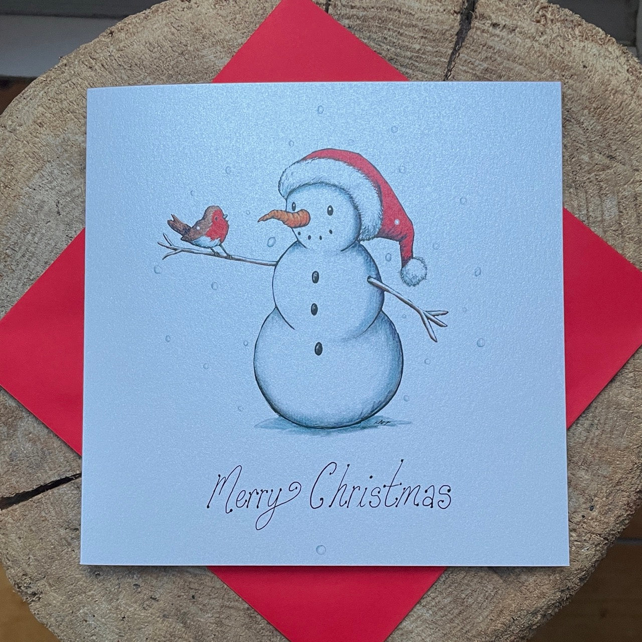 Card~Snow Santa
