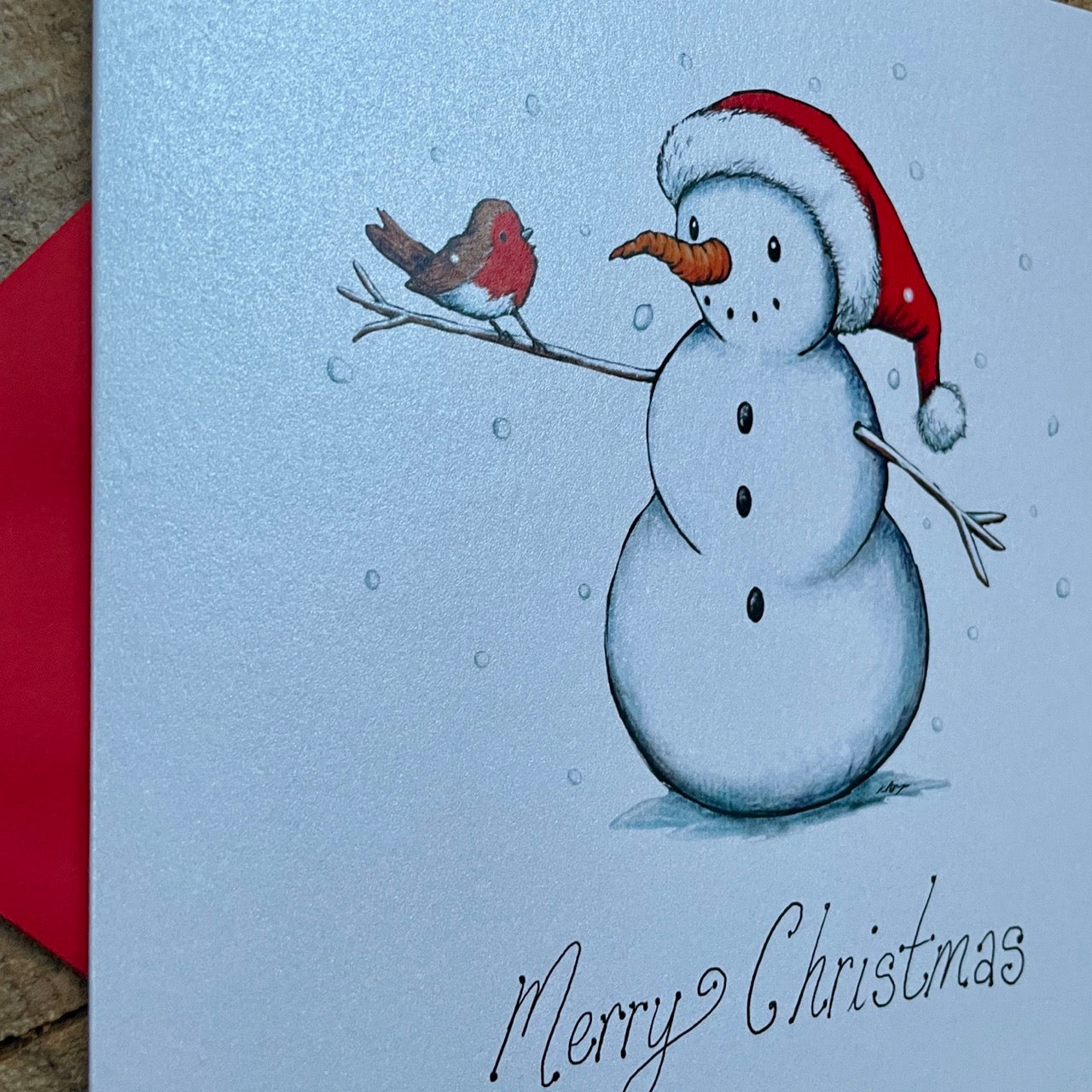Card~Snow Santa