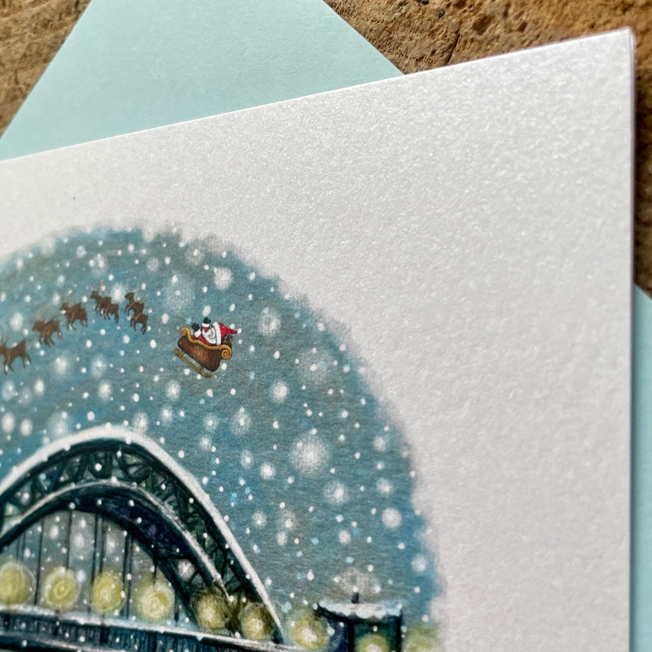 Card~Snow on the Tyne