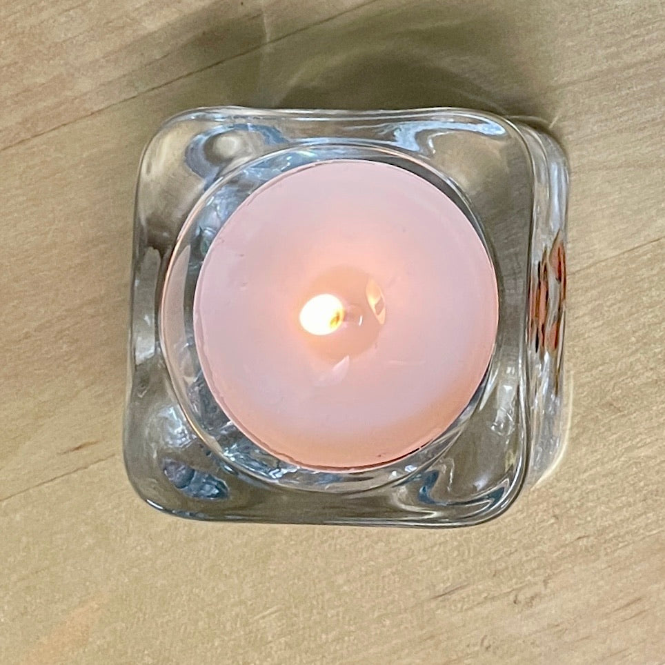 Fox~ Square tealight candleholder
