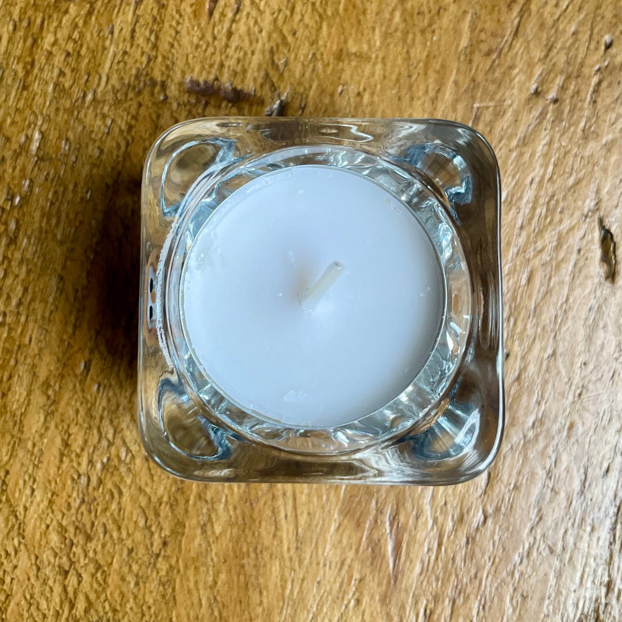 Owl~ Square tealight candleholder