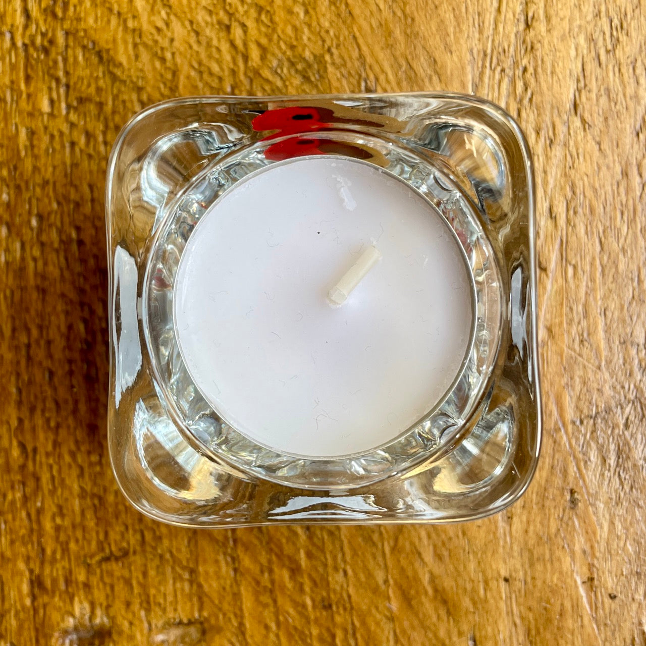 Robin~ Square tealight candleholder
