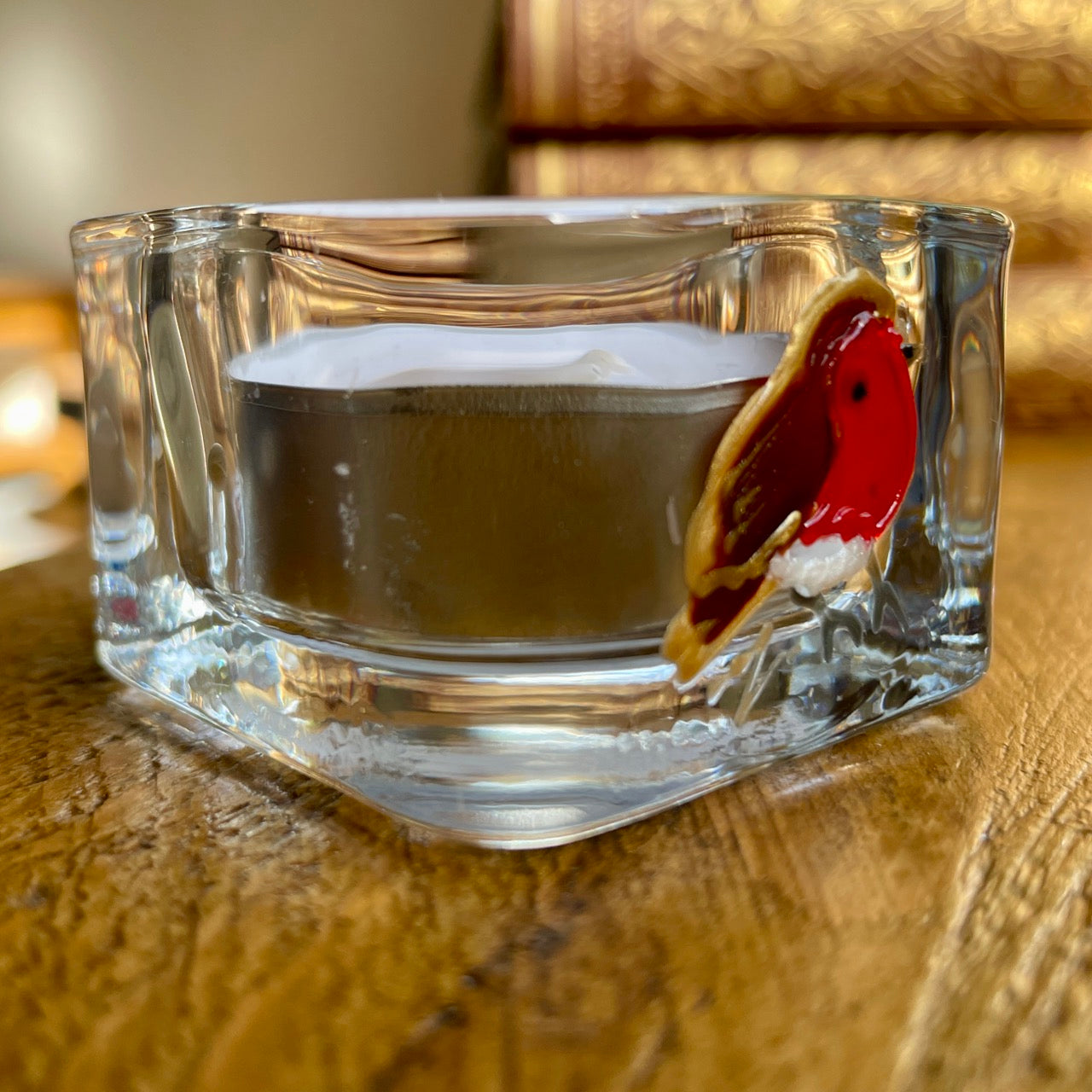 Robin~ Square tealight candleholder