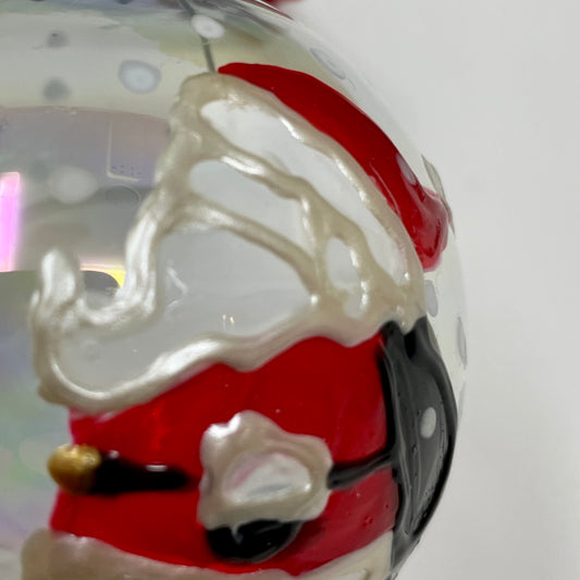 Santa~ Glass bauble
