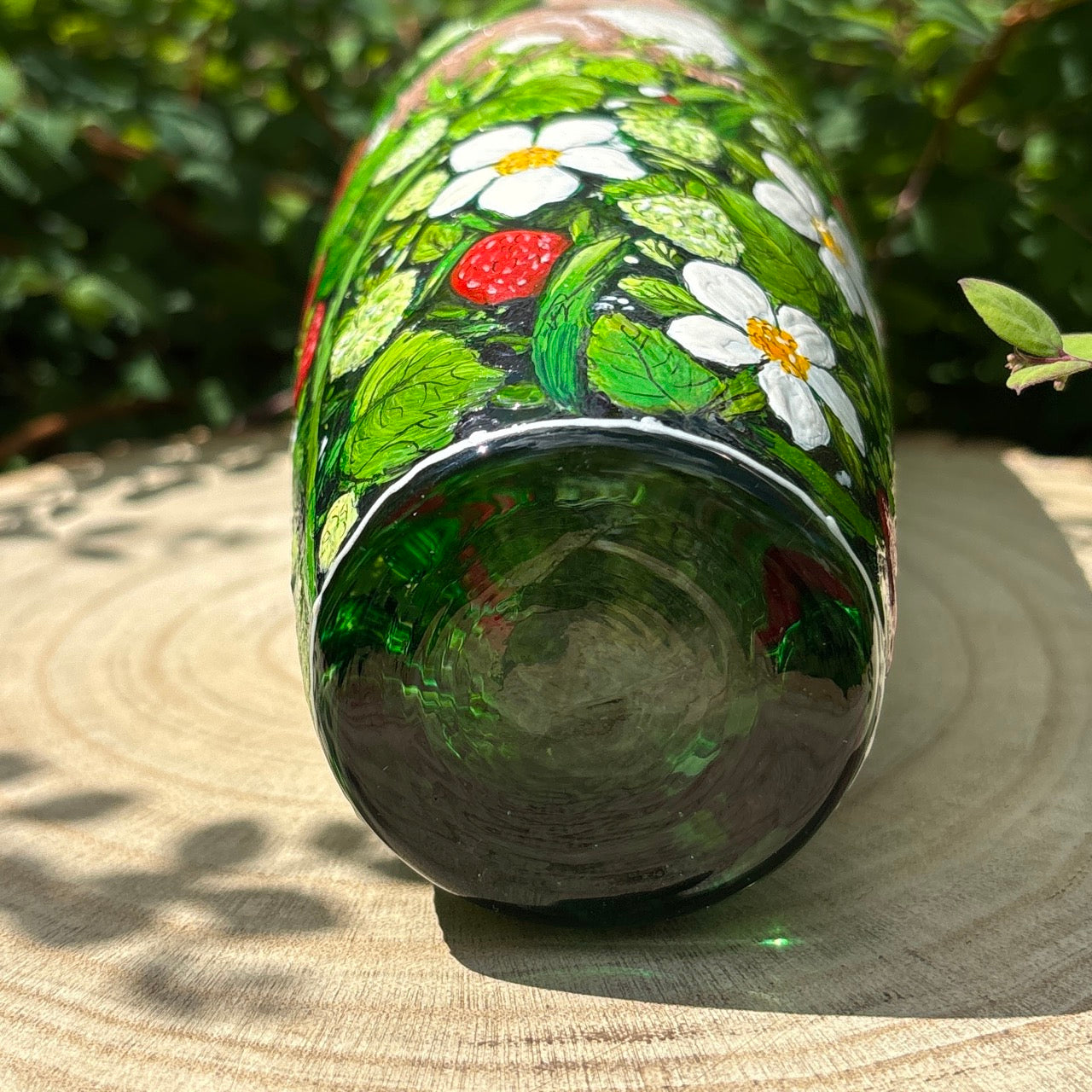 'Strawberry Thief' ~ One of a kind Vase