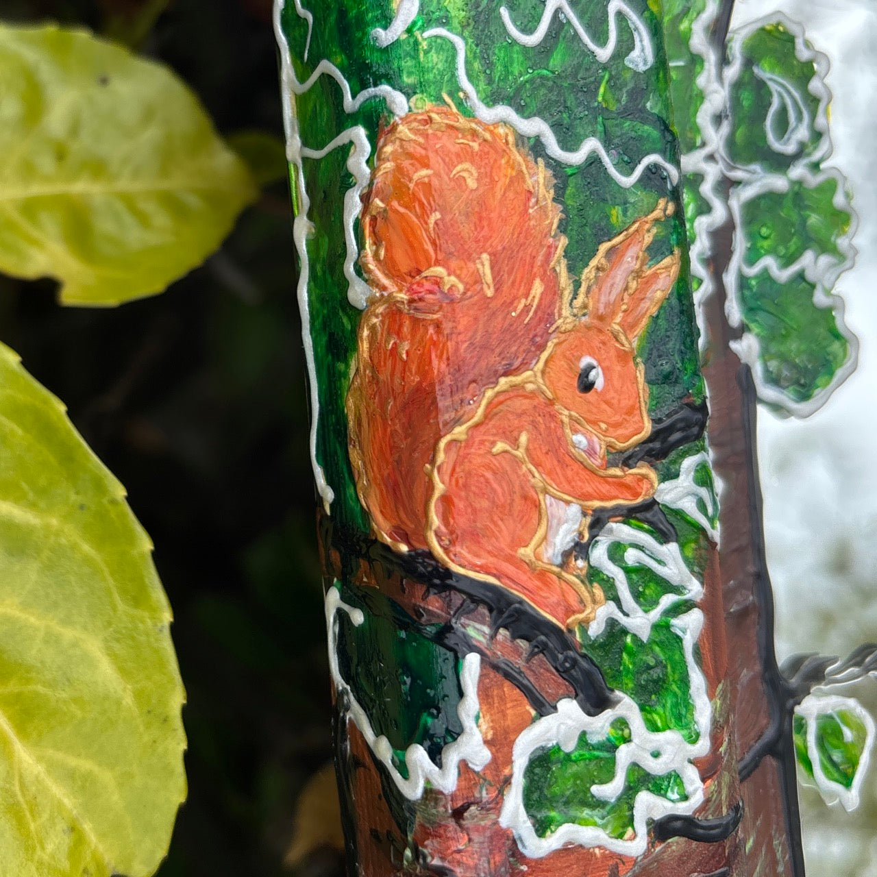 Summer Woodland ~ One of a kind mirror