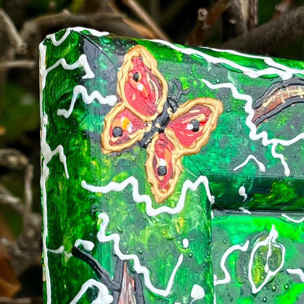 Summer Woodland ~ One of a kind mirror