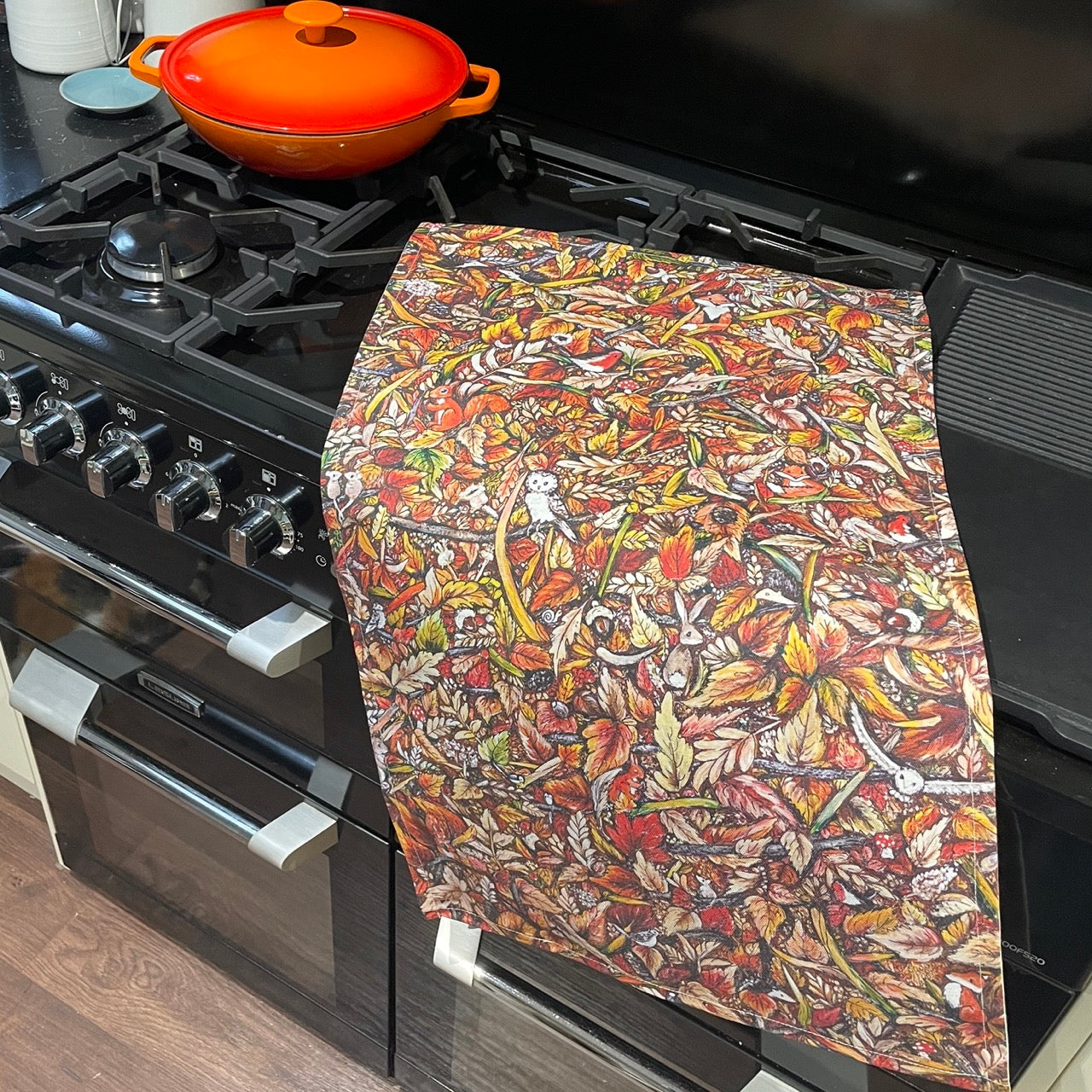 Autumntime~Tea towel