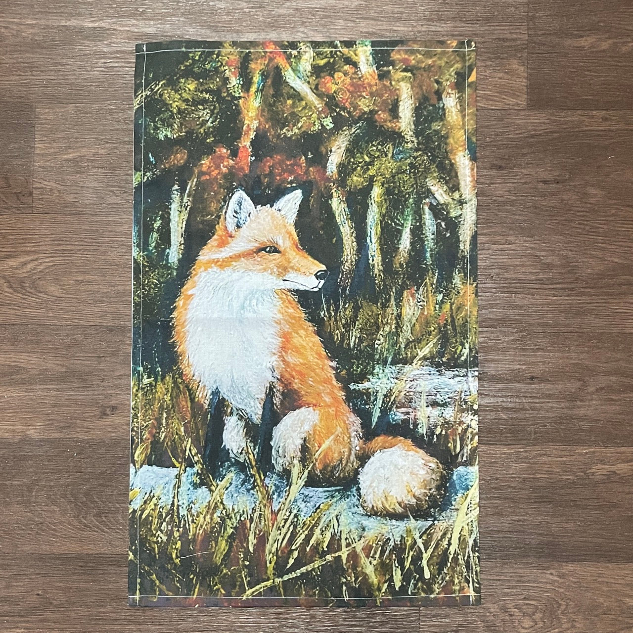 Mr Fox~ Tea Towel