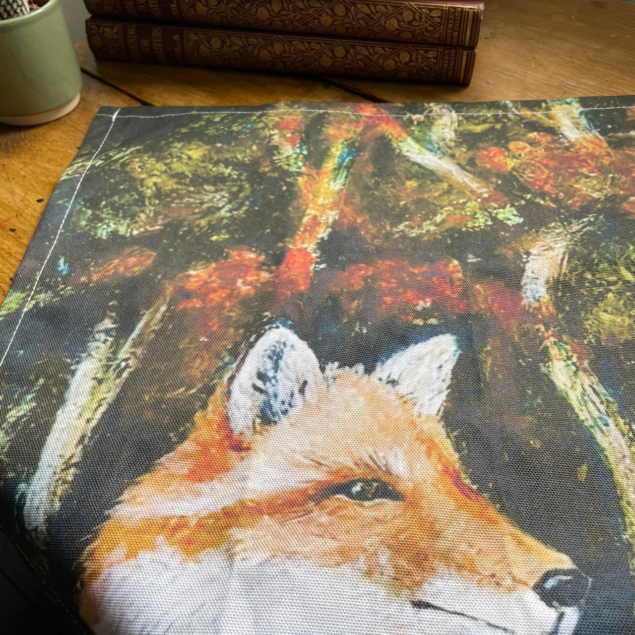 Mr Fox~ Tea Towel