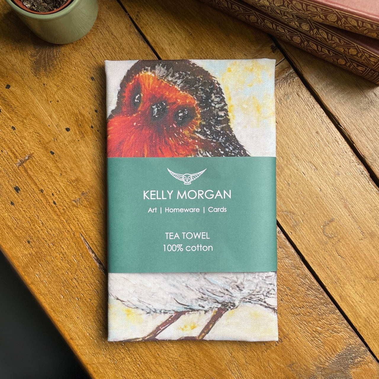 Robin Redbreast~ Tea Towel