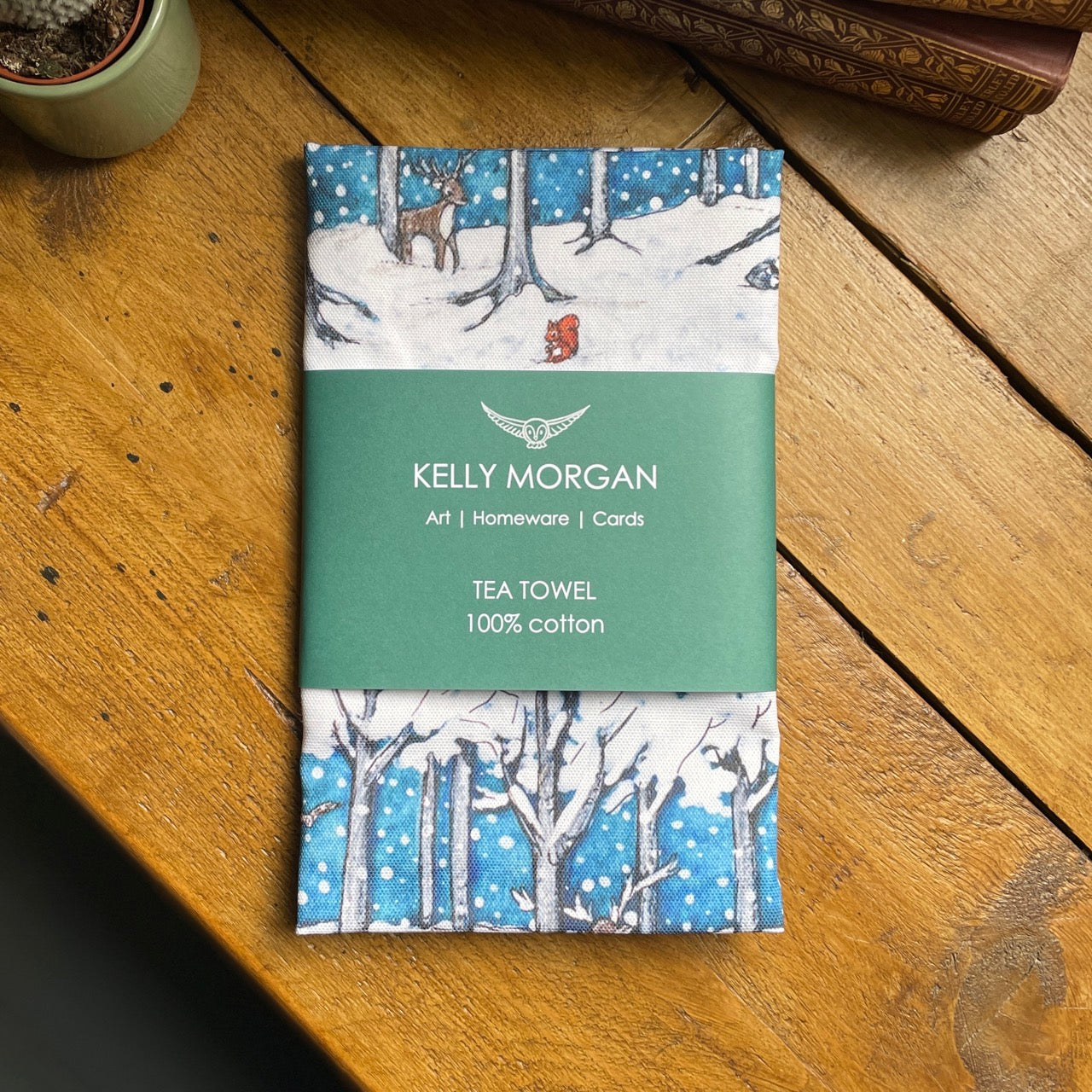 Wintertime~ Tea Towel