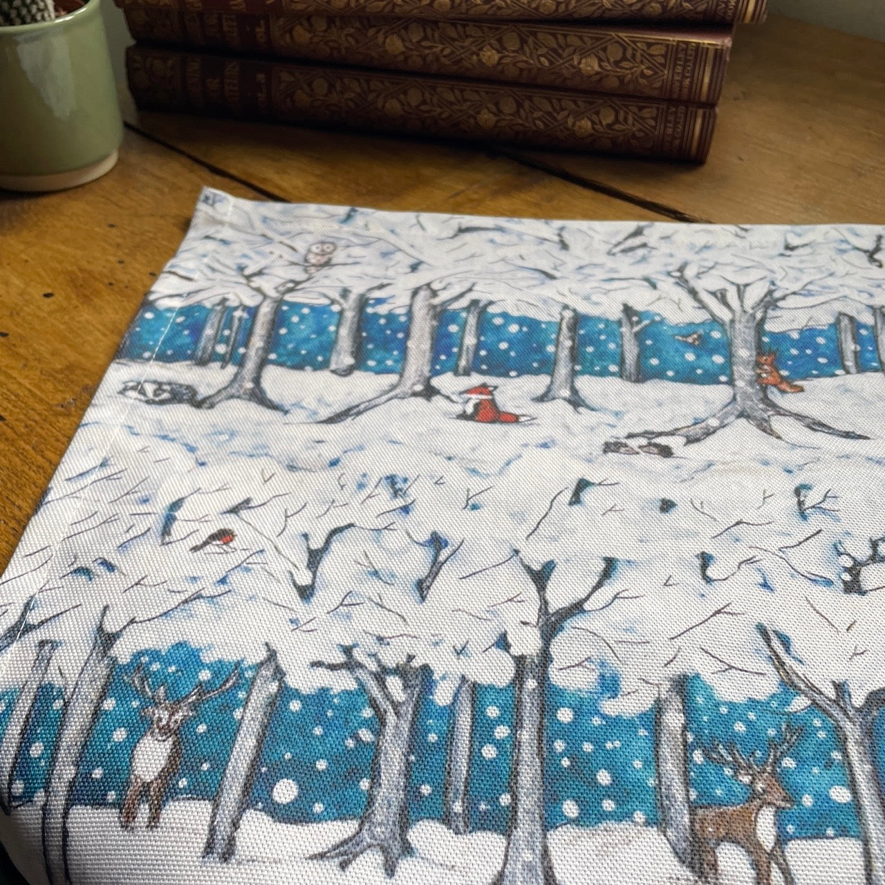 Wintertime~ Tea Towel