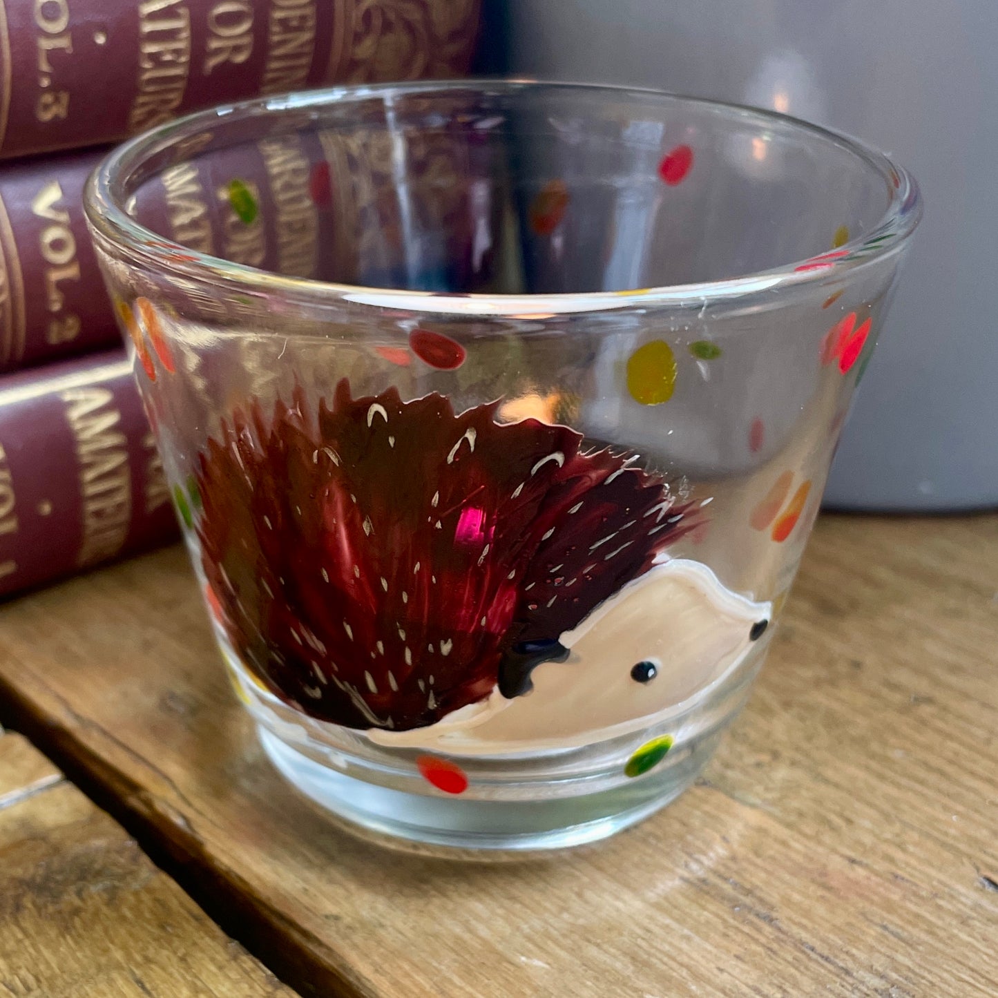 Hedgehog~ Tealight candleholder