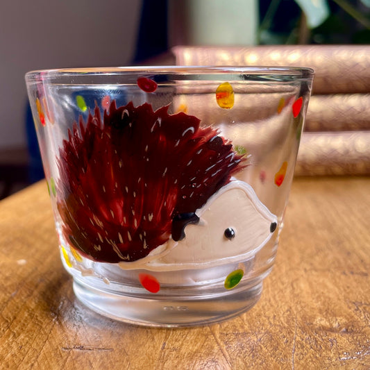 Hedgehog~ Tealight candleholder