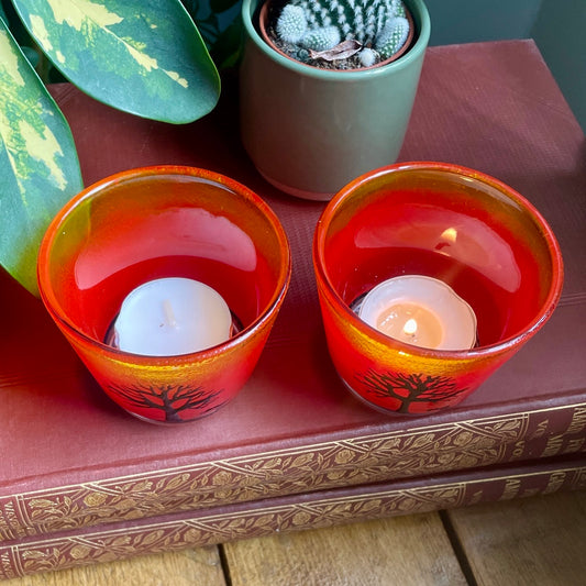 Orange tree~ Tealight candleholder