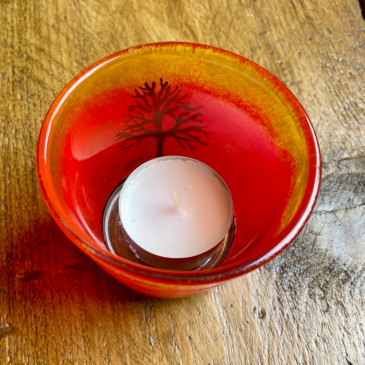 Orange tree~ Tealight candleholder