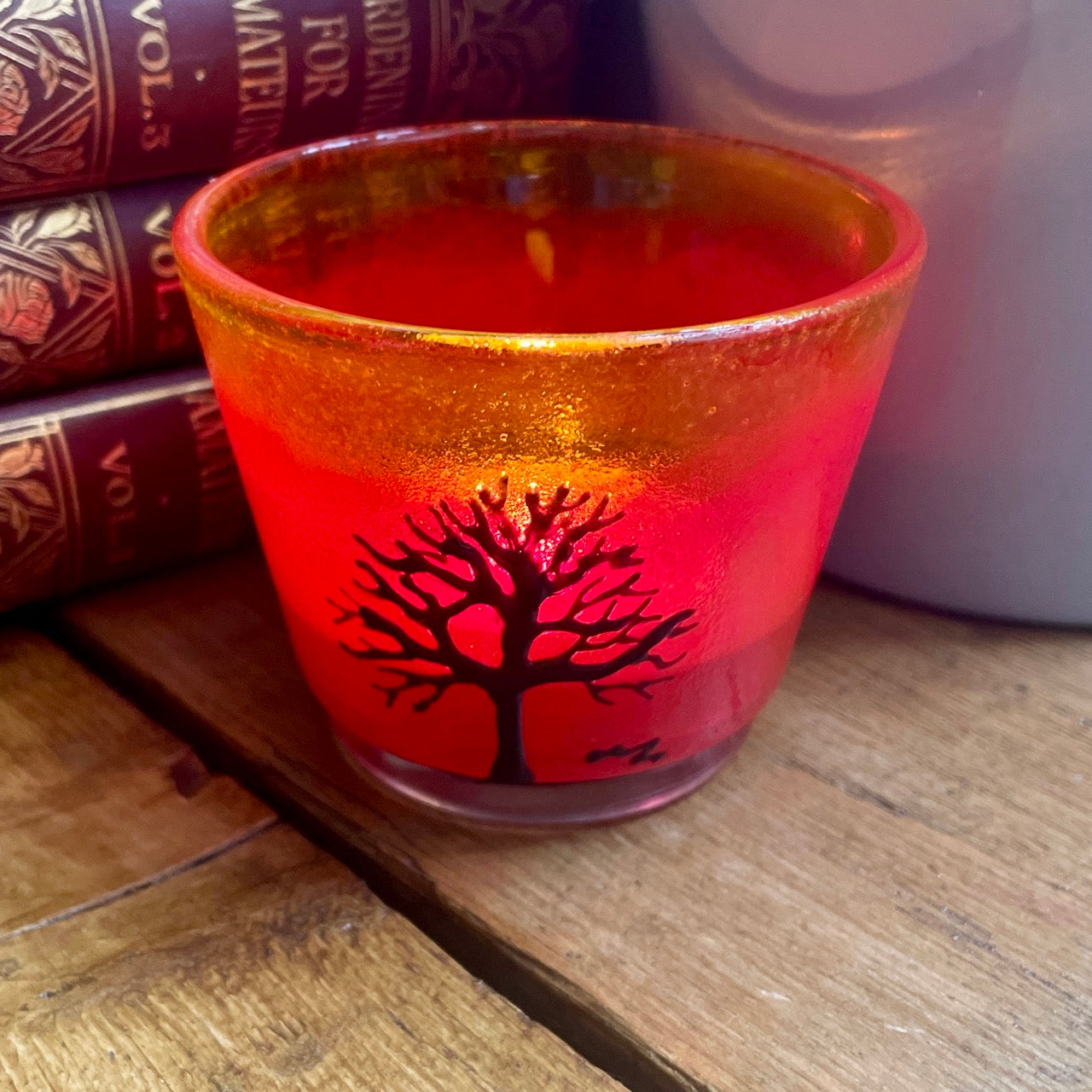 Orange tree~ Tealight candleholder