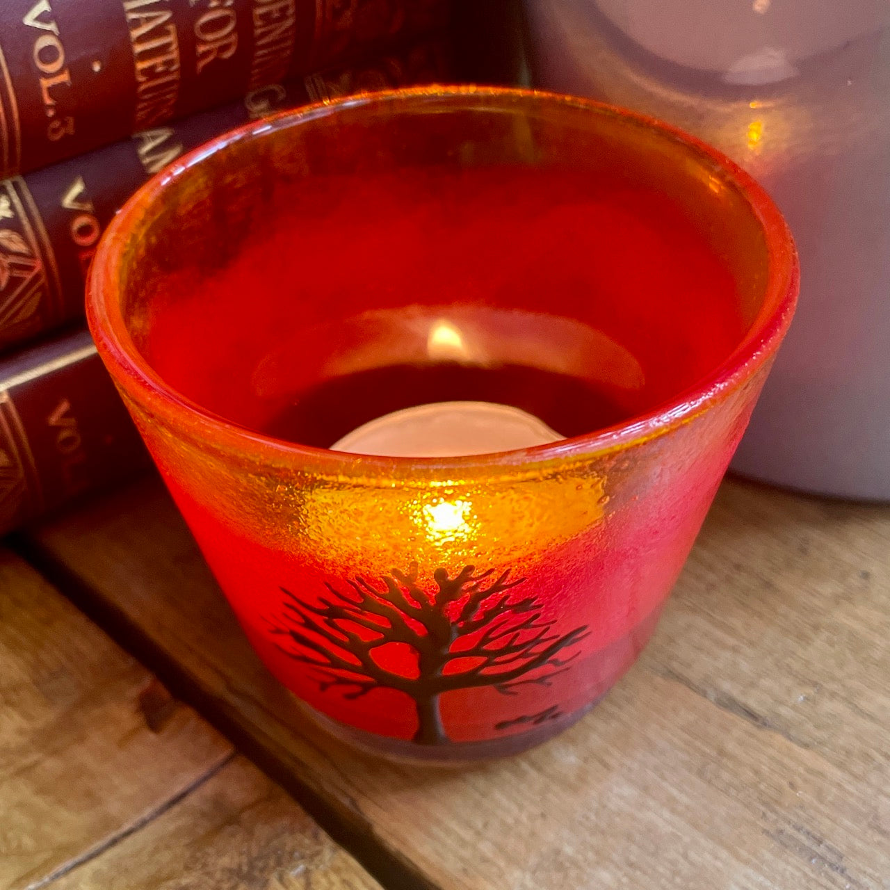 Orange tree~ Tealight candleholder