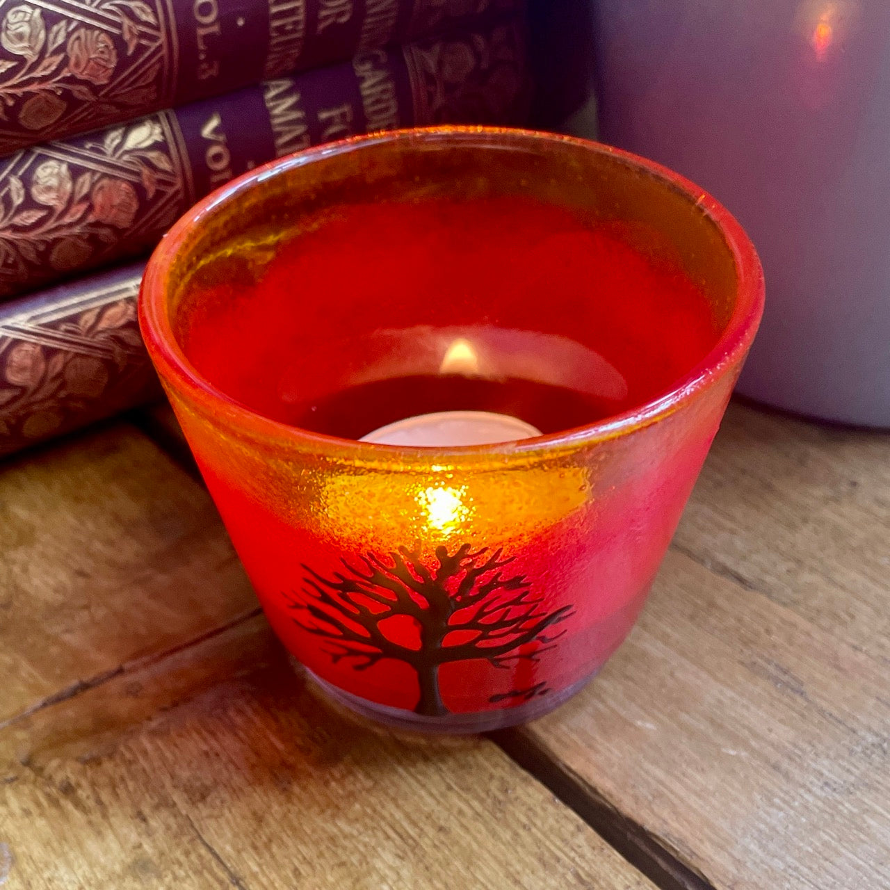 Orange tree~ Tealight candleholder
