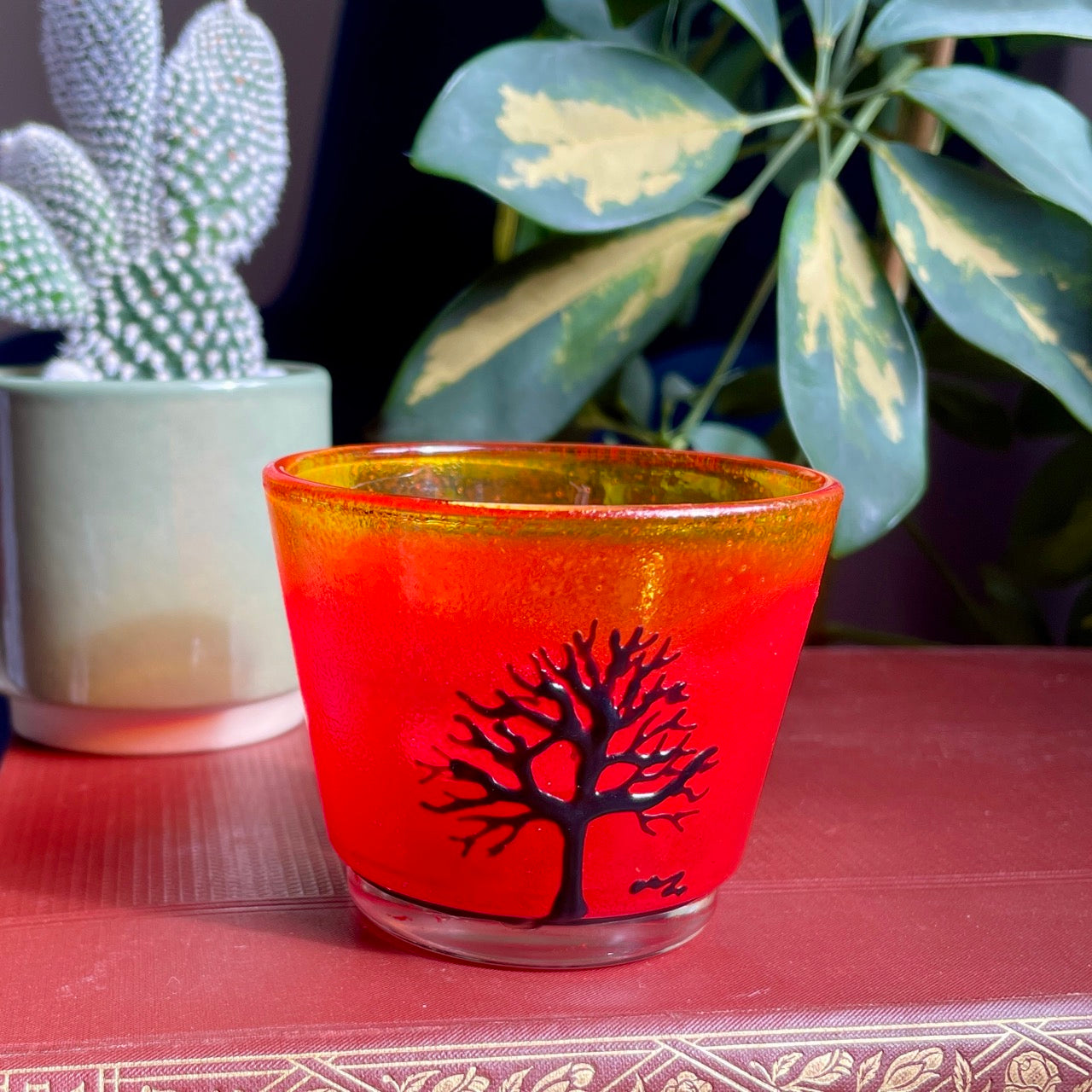 Orange tree~ Tealight candleholder