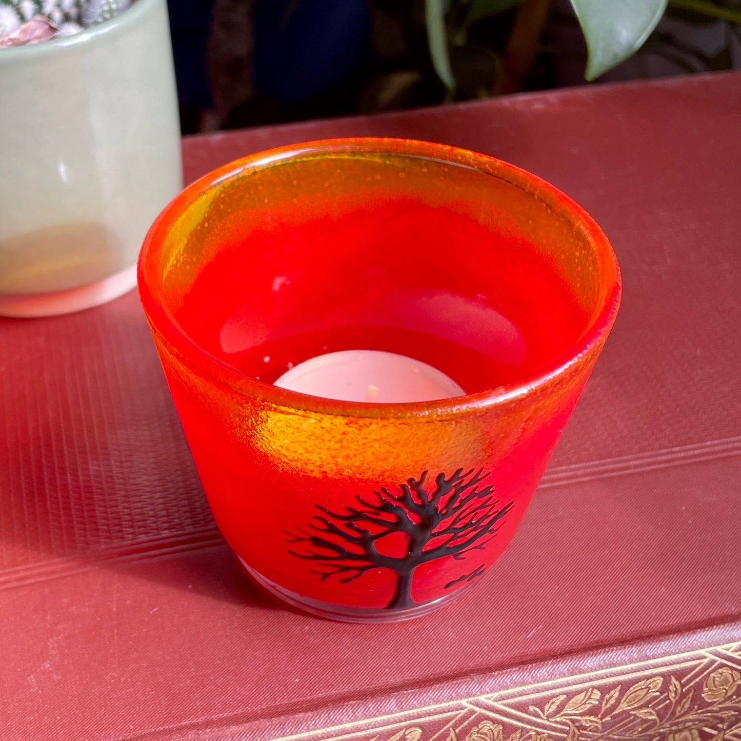 Orange tree~ Tealight candleholder