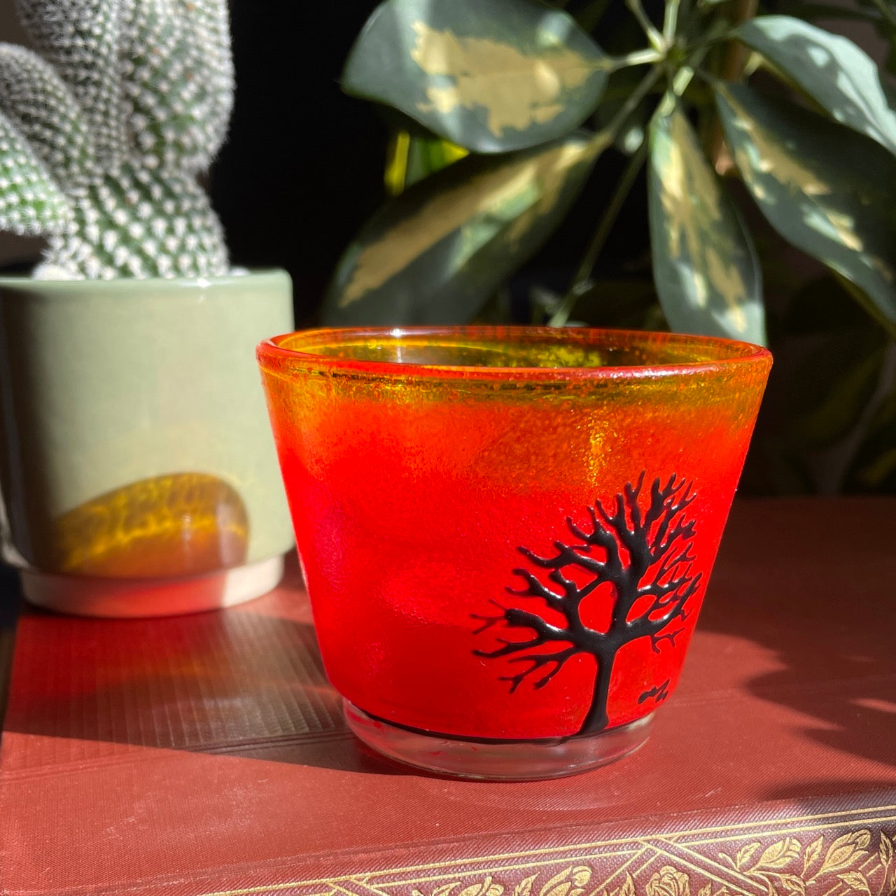 Orange tree~ Tealight candleholder