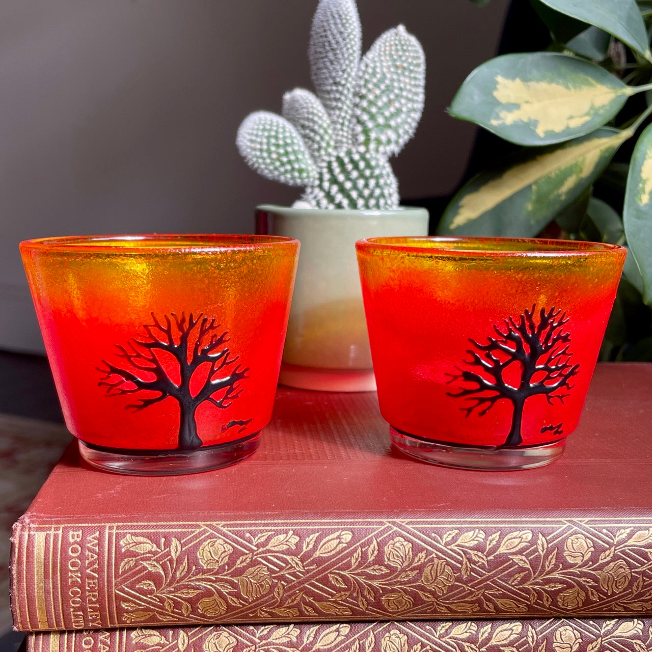 Orange tree~ Tealight candleholder
