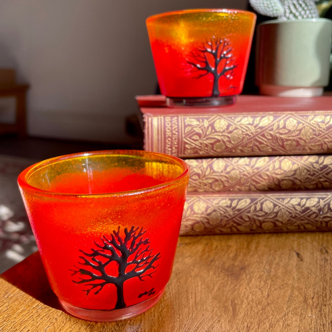 Orange tree~ Tealight candleholder