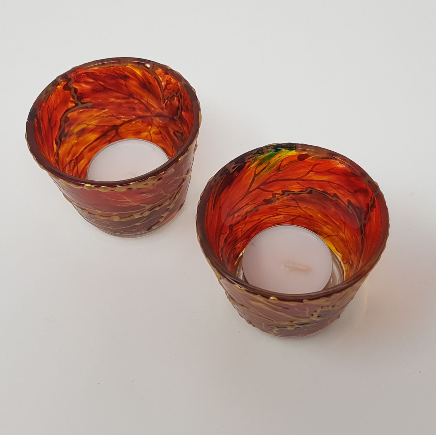 Autumn~ Tealight candleholder