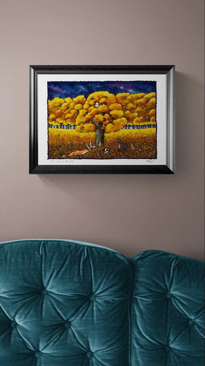 Art print ~ This must be the place