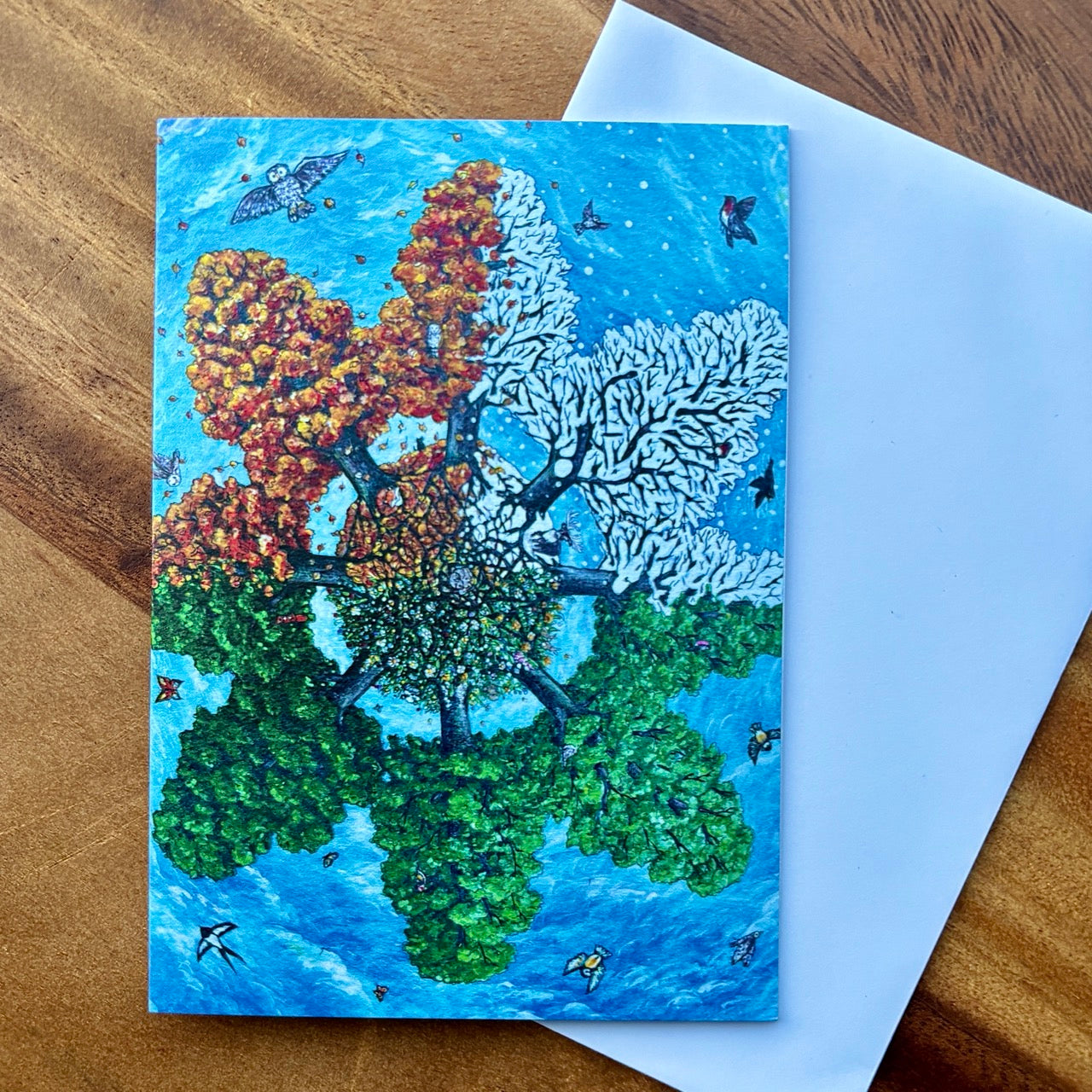 Card~ Time Flies, Seasons Change
