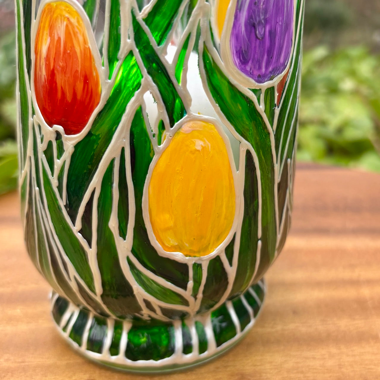 Tulips~ Candleholder