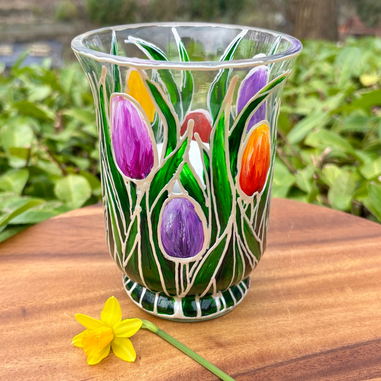 Tulips~ Candleholder