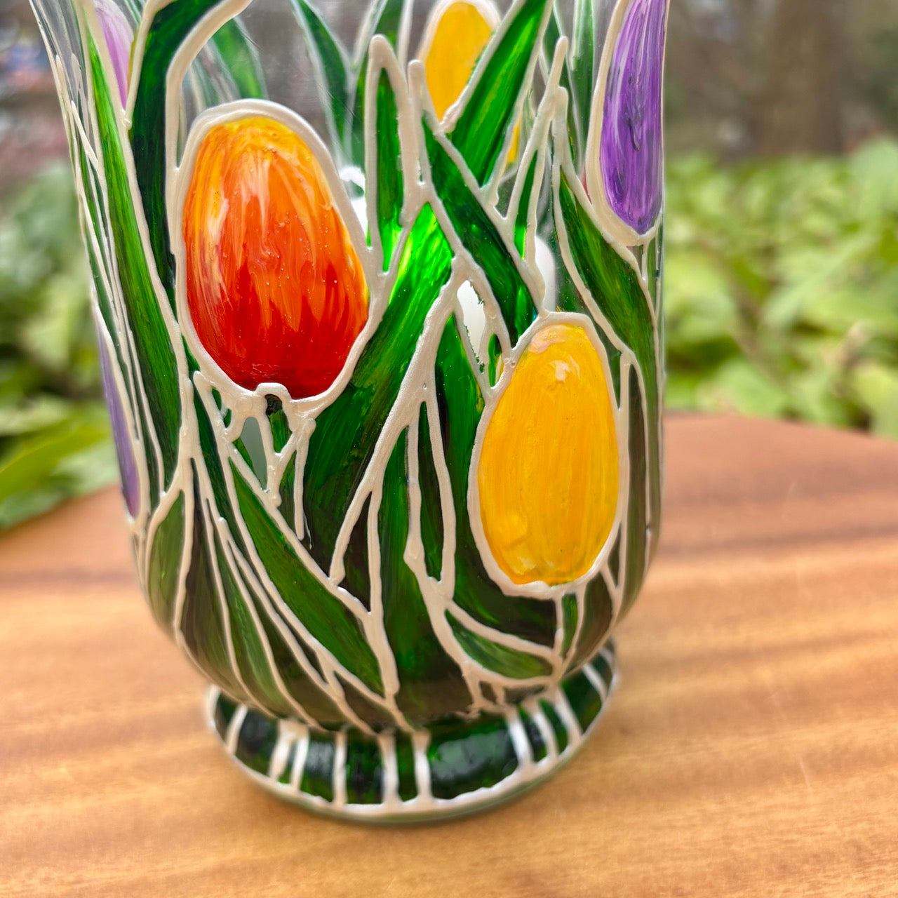 Tulips~ Candleholder