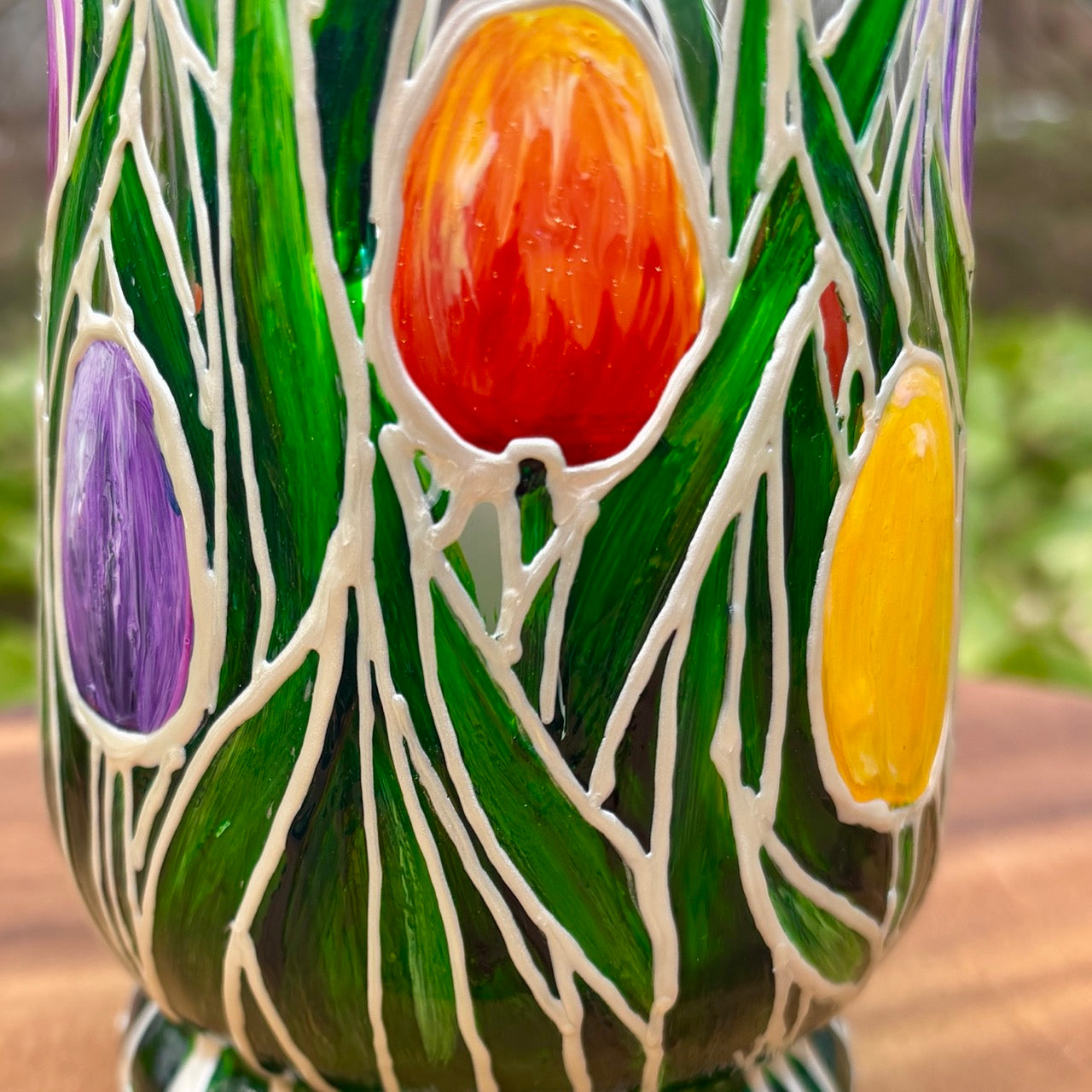 Tulips~ Candleholder
