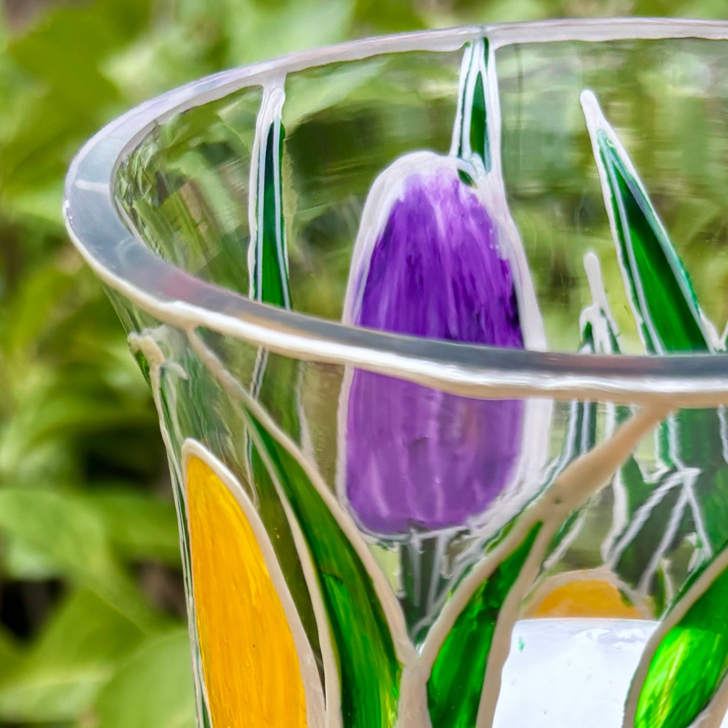 Tulips~ Candleholder